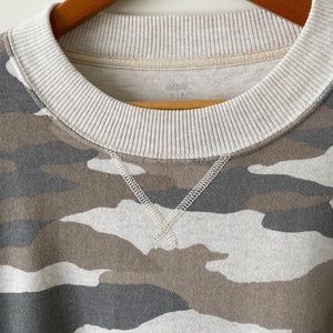 aerie | Camo Crewneck Sweatshirt